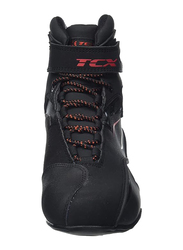 Tcx 9581w Ners Zeta Waterproof Motorcycle Boot, Size 46, Black/Red